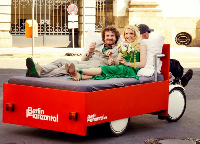 Berlin Bed Bike City Tour Image