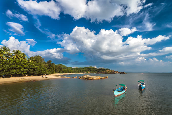 Soak in the alluring view of Gokarna Beach