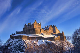 Explore Edinburgh Castle for stunning views
