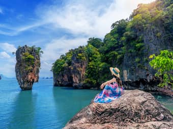 Marvel at the beautiful James Bond Island