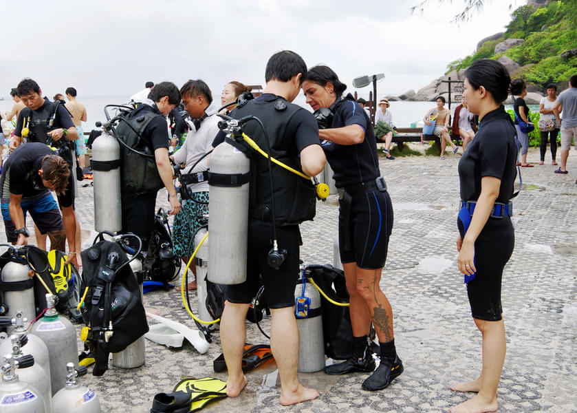 Scuba Diving In Krabi  Image