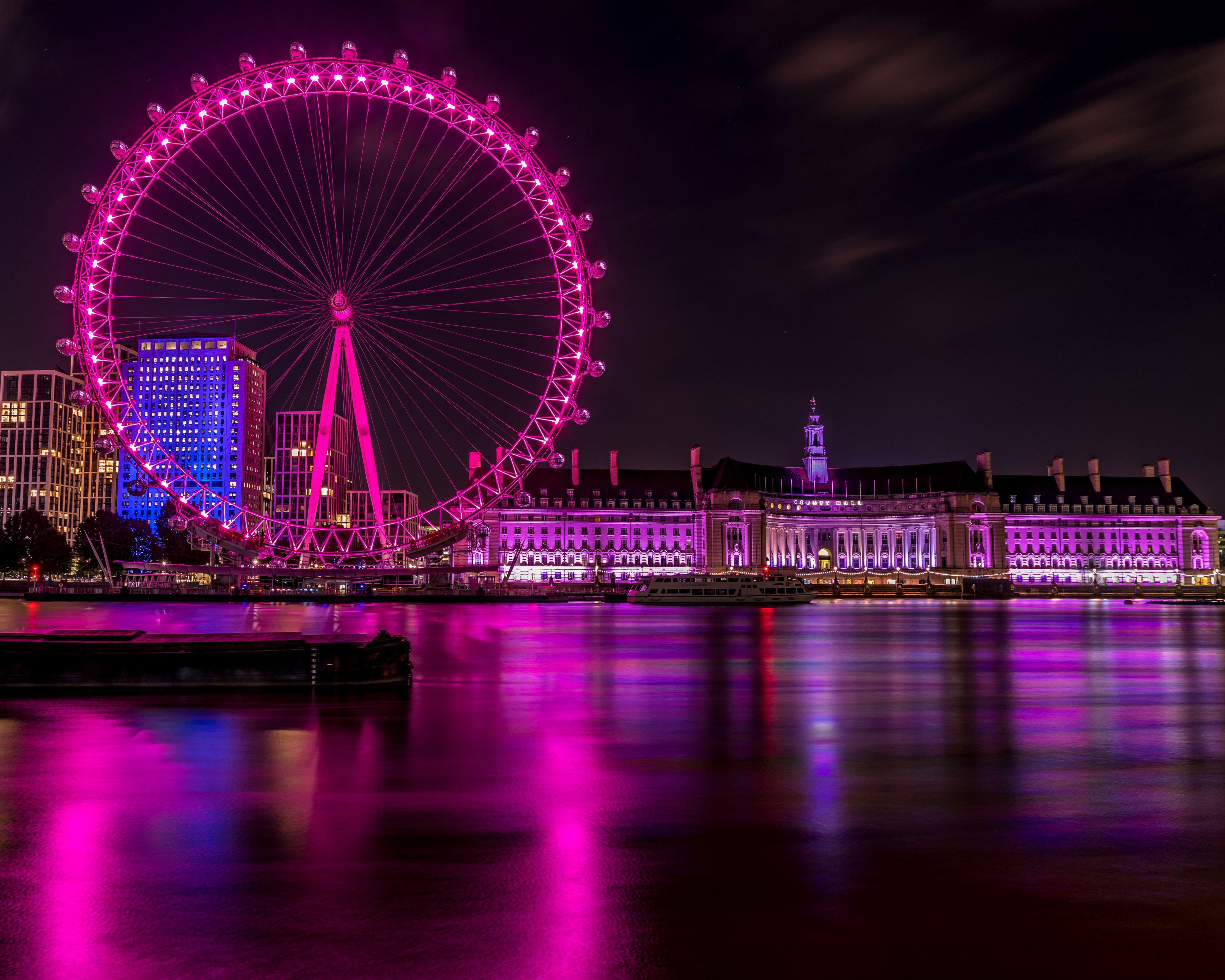 London Eye At Night  Witness The Night Lights Of The City