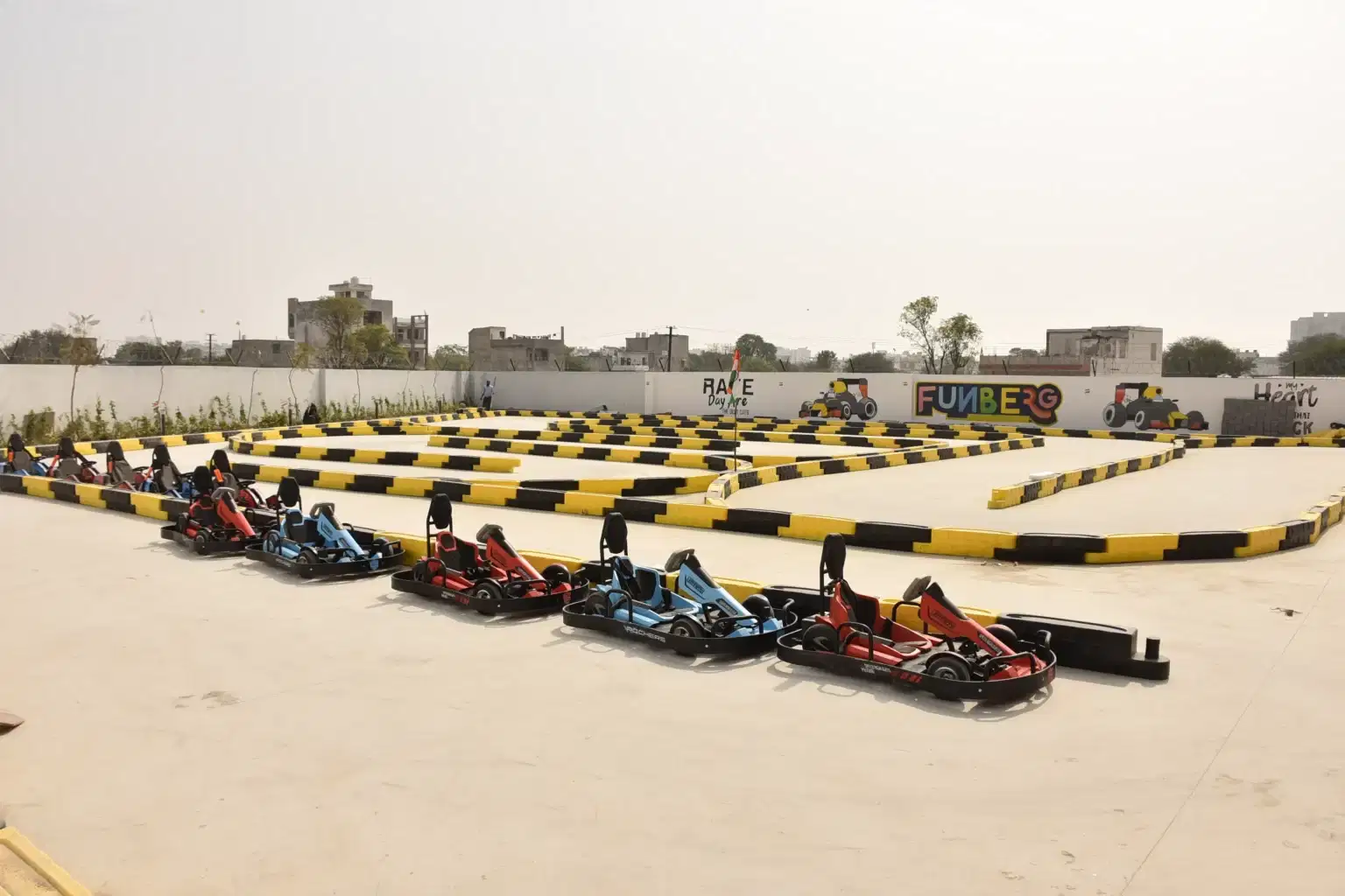 Go Karting at Funberg, Jaipur