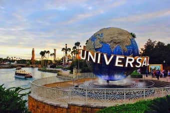 Chase adventure across different themed lands in Universal Studios