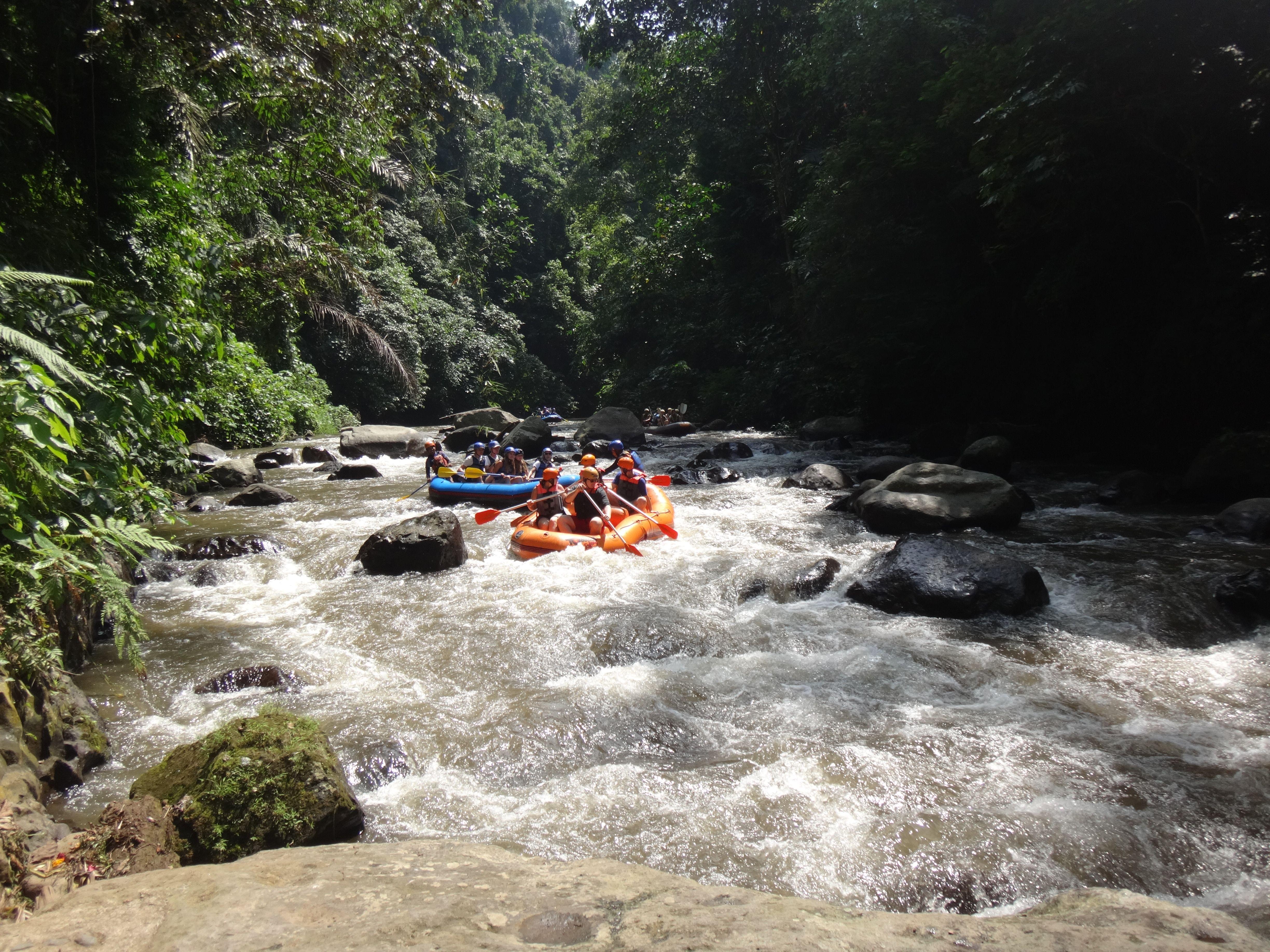 River rafting, Bali