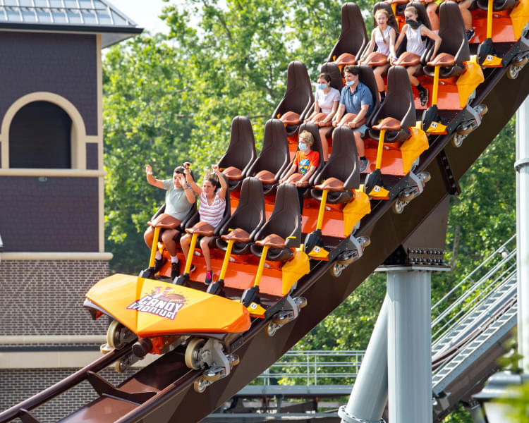Feel the thrill as you enjoy action-packed roller coaster ride