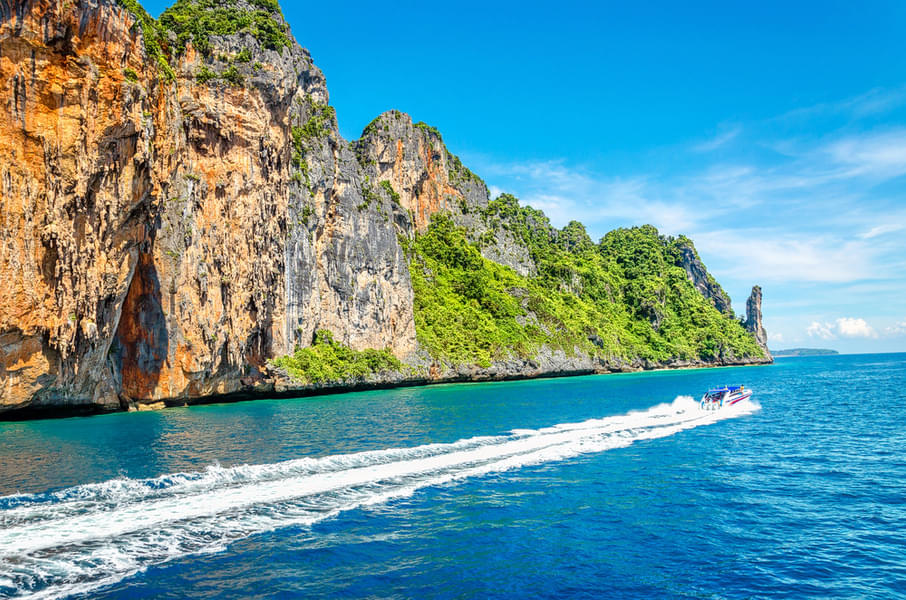 Krabi 4 Islands Tour by Big Long-tail Boat Image