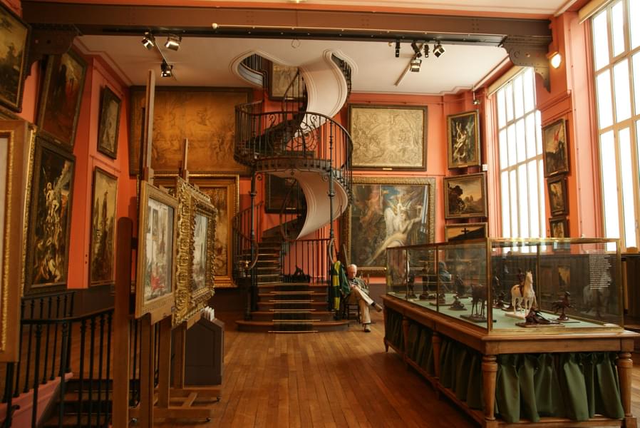 2nd floor of Musee National Gustave Moreau
