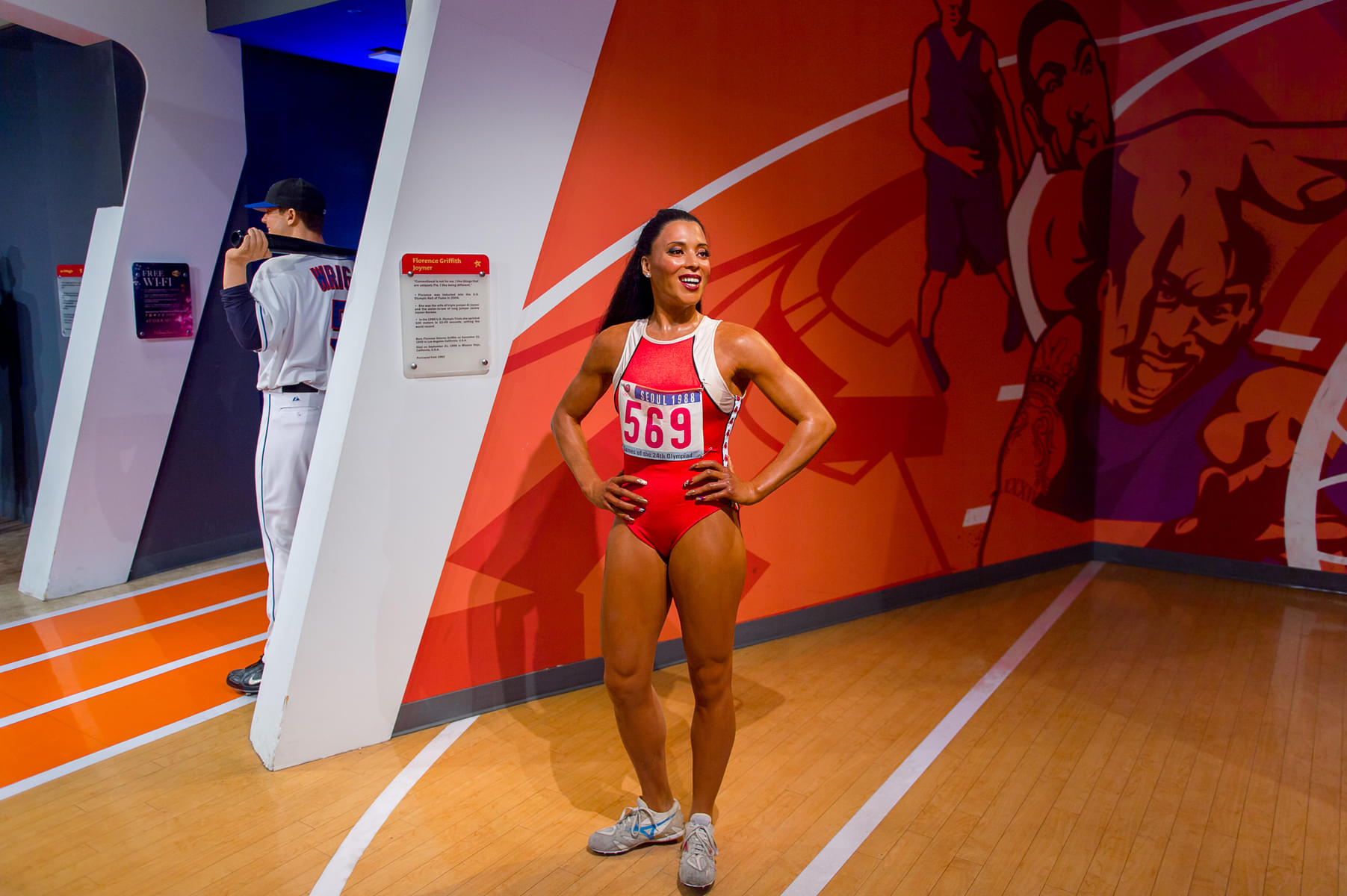 See various famous athletes as you stroll inside the museum