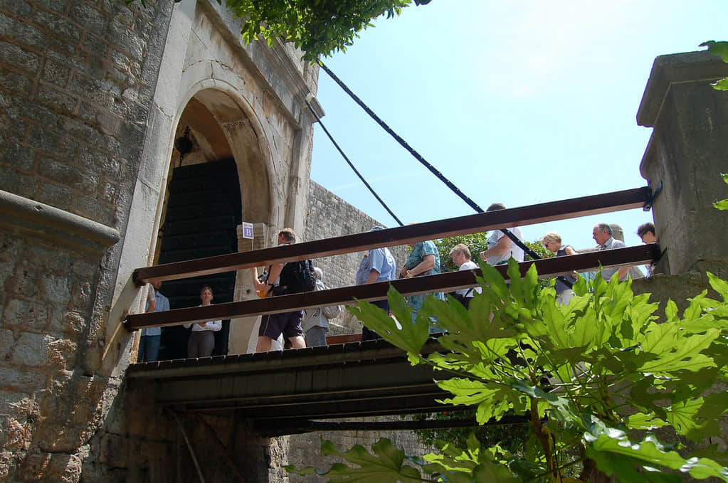 Explore the Ancient Drawbridge on Foot