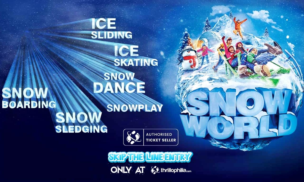 Grab the best deal at Thrillophilia.com for Snow World Mumbai