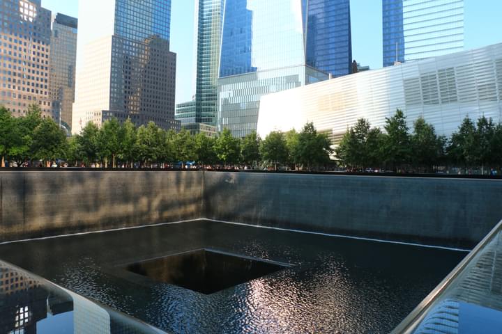 9/11 Memorial Waterfalls
