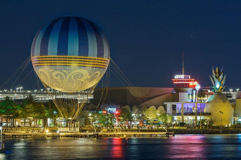 Hot Air Balloon in Aerophile Disney Springs