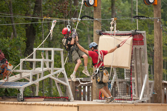 Ferrari World Ziplining