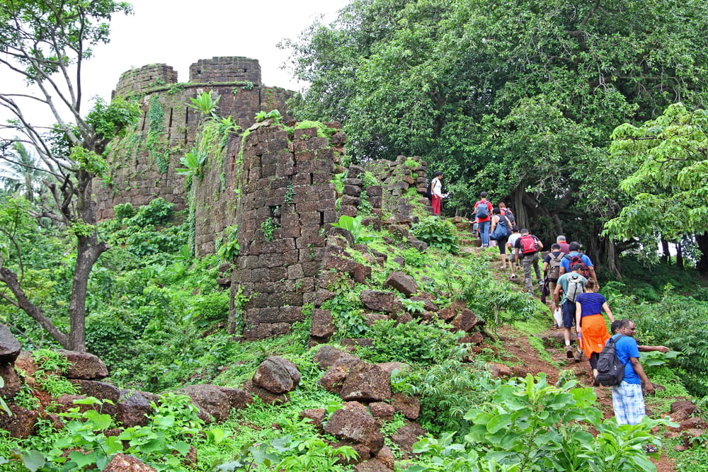 Start your day with trekking to the Sinhagad Fort