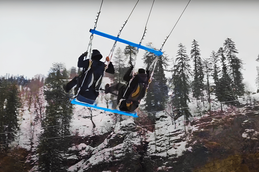 Giant Swing in Solang Valley Image