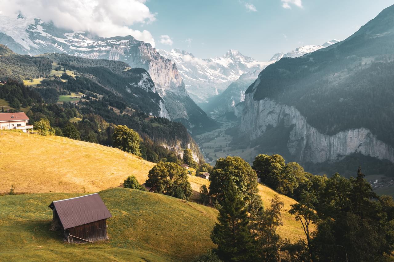 Jungfraujoch In February
