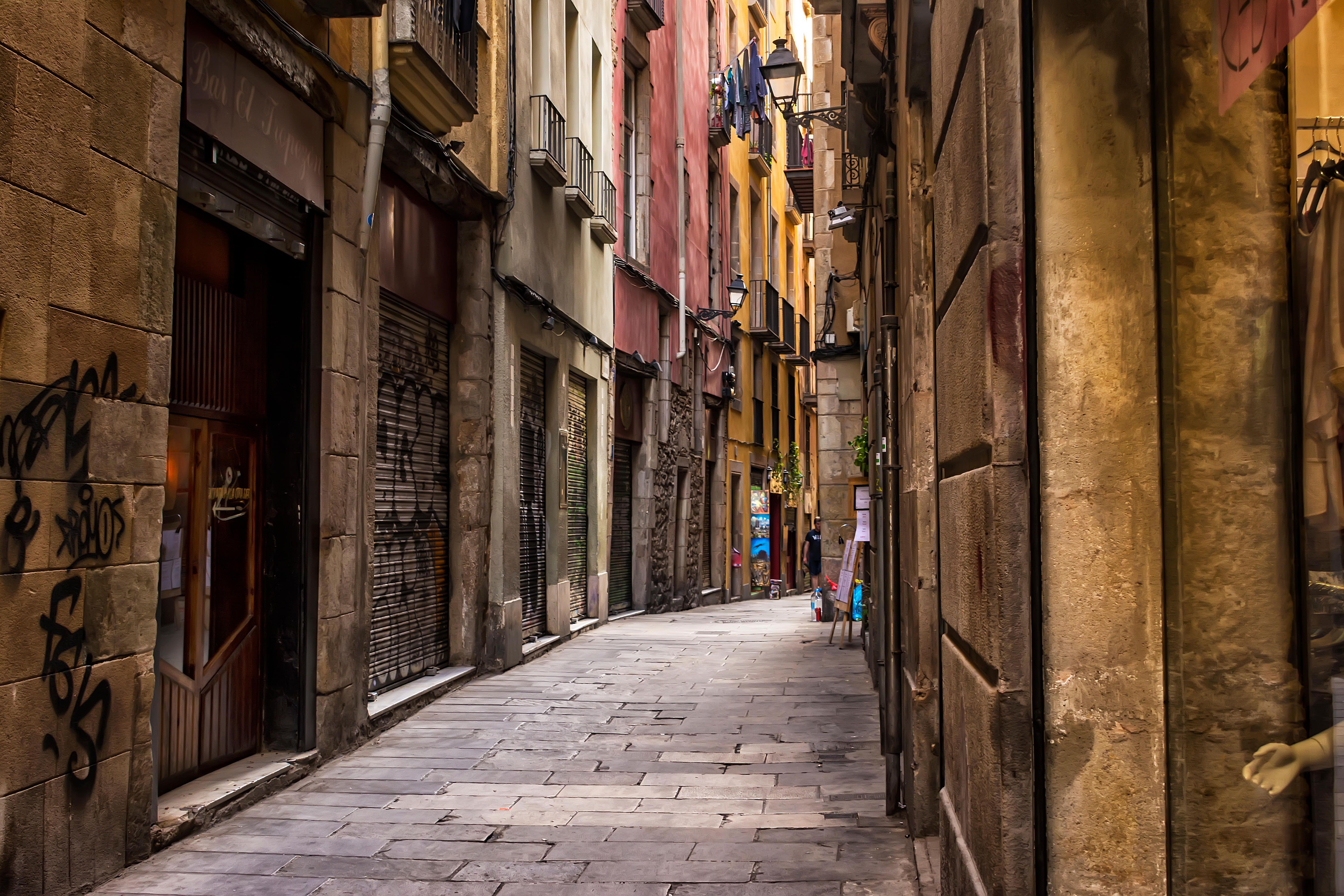 Gothic Quarter in Barcelona