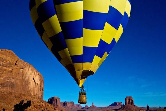 Hot Air Balloon Monument Valley