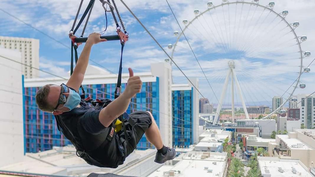Fly LINQ Zipline Las Vegas Tickets Image