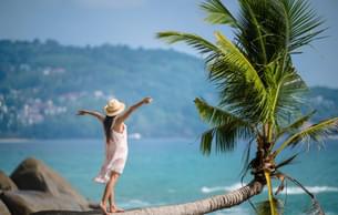 Girl on Andaman Beach