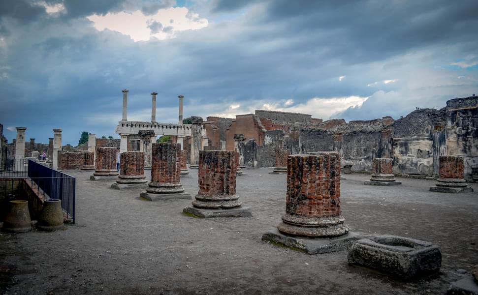 Pompeii Ruins At Present