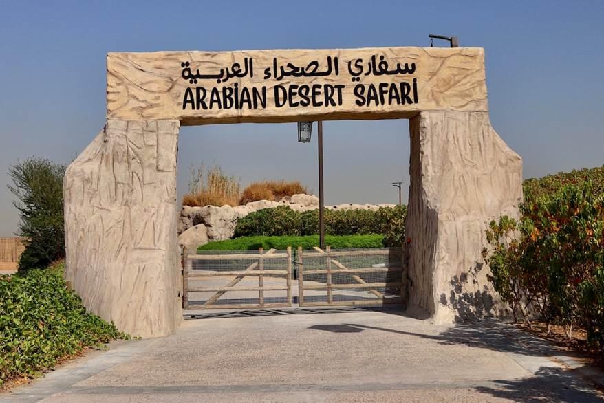Entrace Gate of Arabian Desert Safari