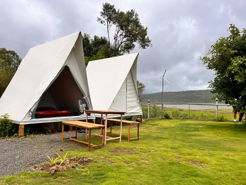 Pawna Lake Luxury Camping Image
