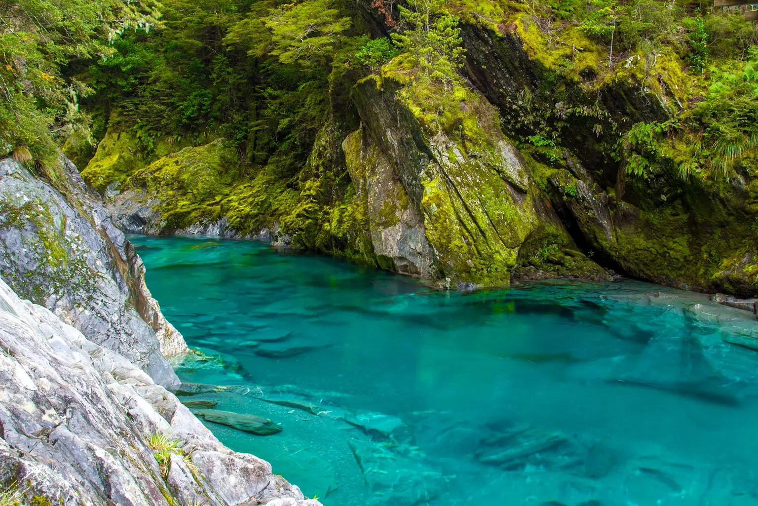 Blue Pools Track