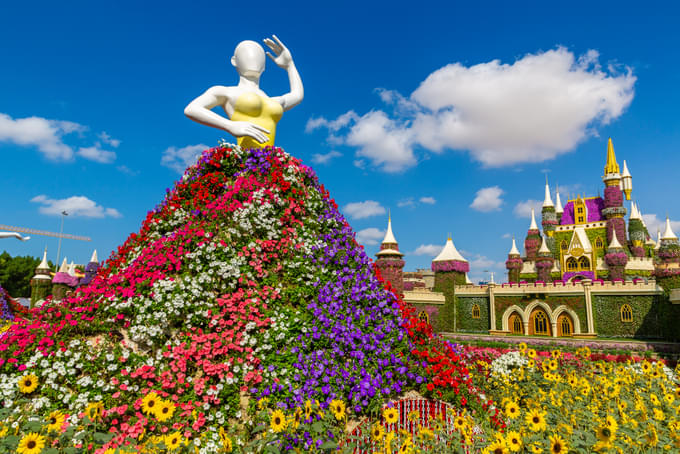 Dubai Miracle Garden Pics