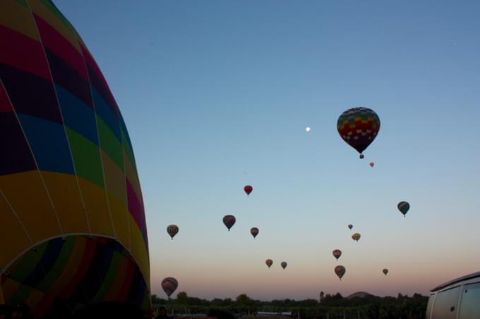 Hot Air Balloon Teotihuacan