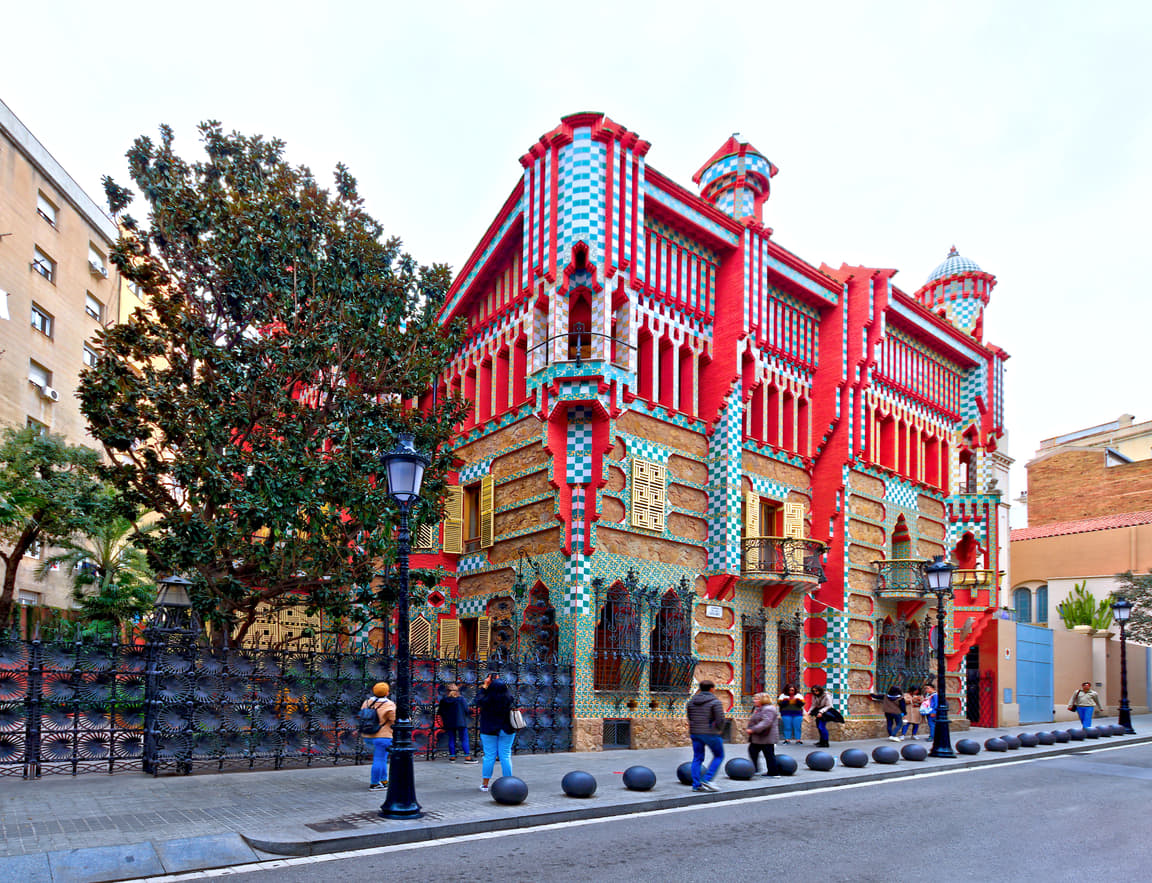 Casa Vicens Gaudi Barcelona