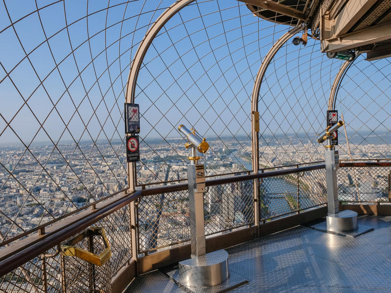Billets pour le dernier étage de la tour Eiffel
