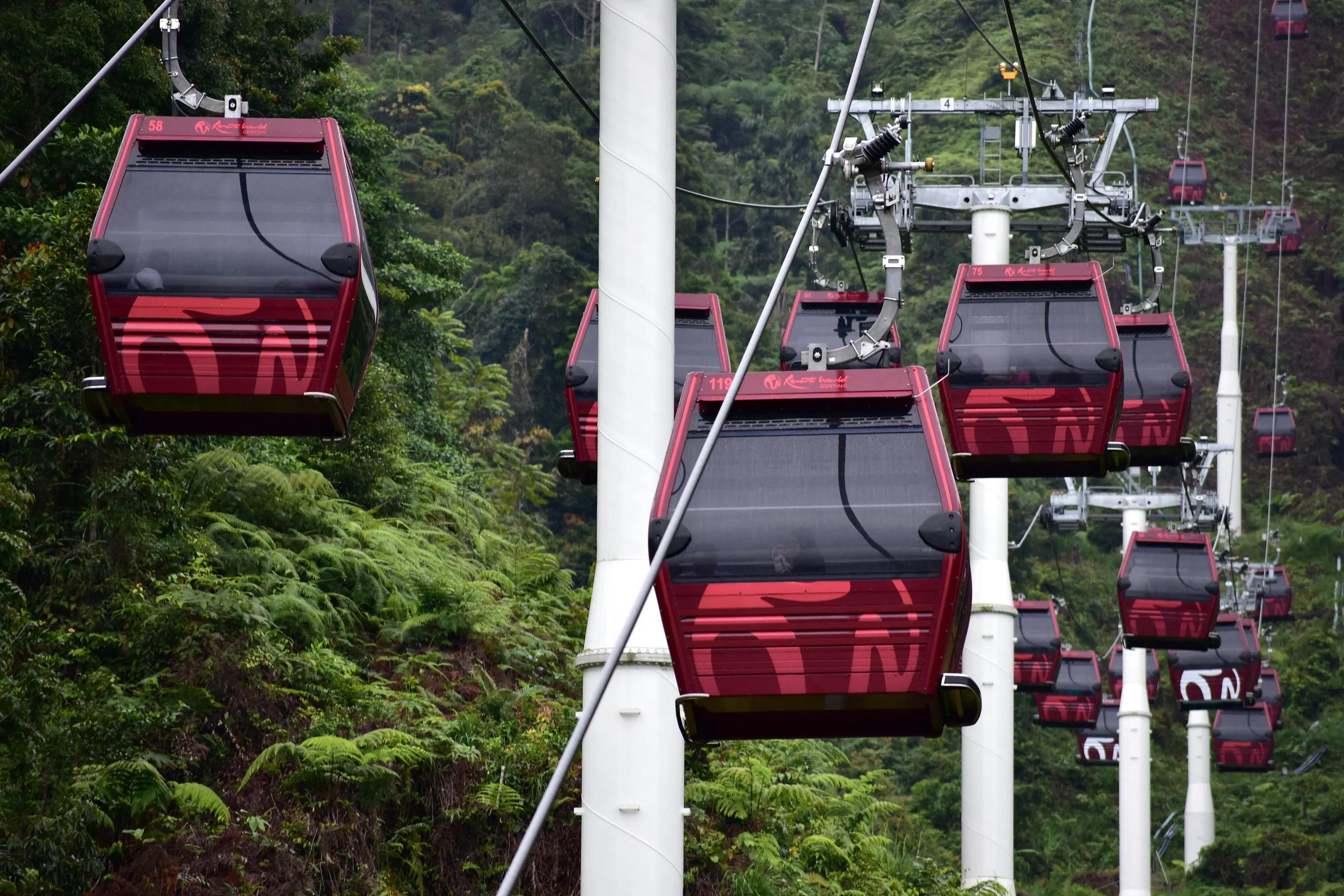 Cable Car in Genting Highlands