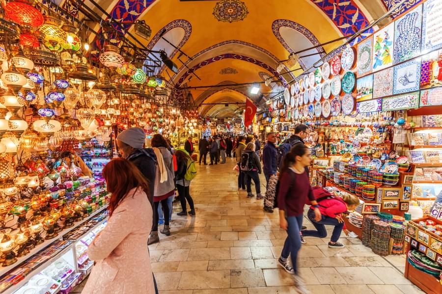 Visit Grand Bazaar one of the largest covered market