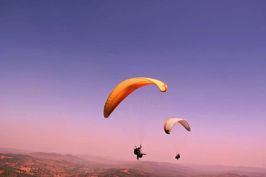 Paragliding In Saputara Image