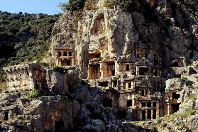 Lycian Rock Tombs, Turkey