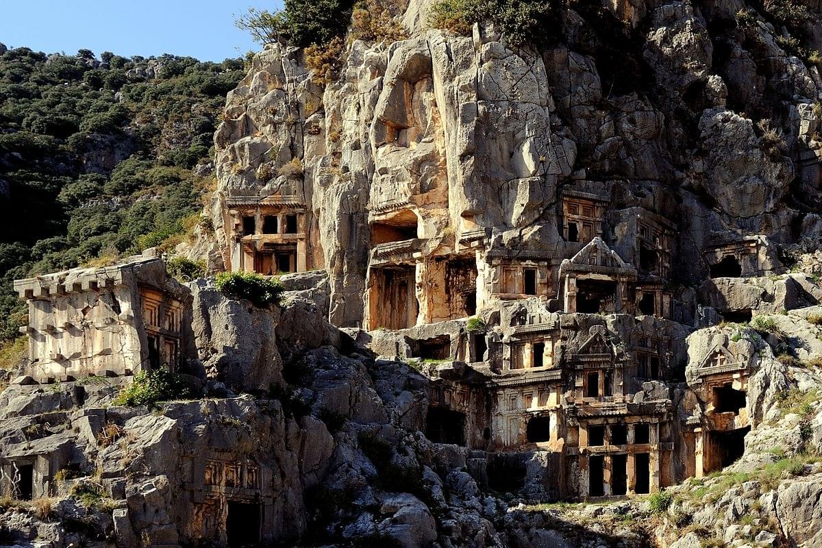 Lycian Rock Tombs, Turkey Overview