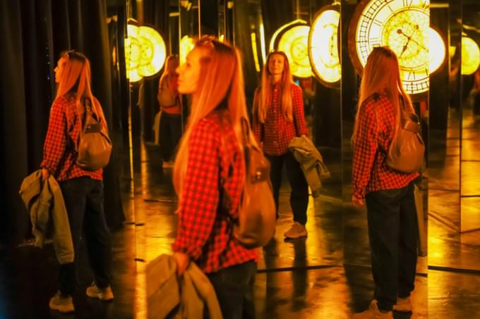 Mirror Maze at Dubai Dolphinarium