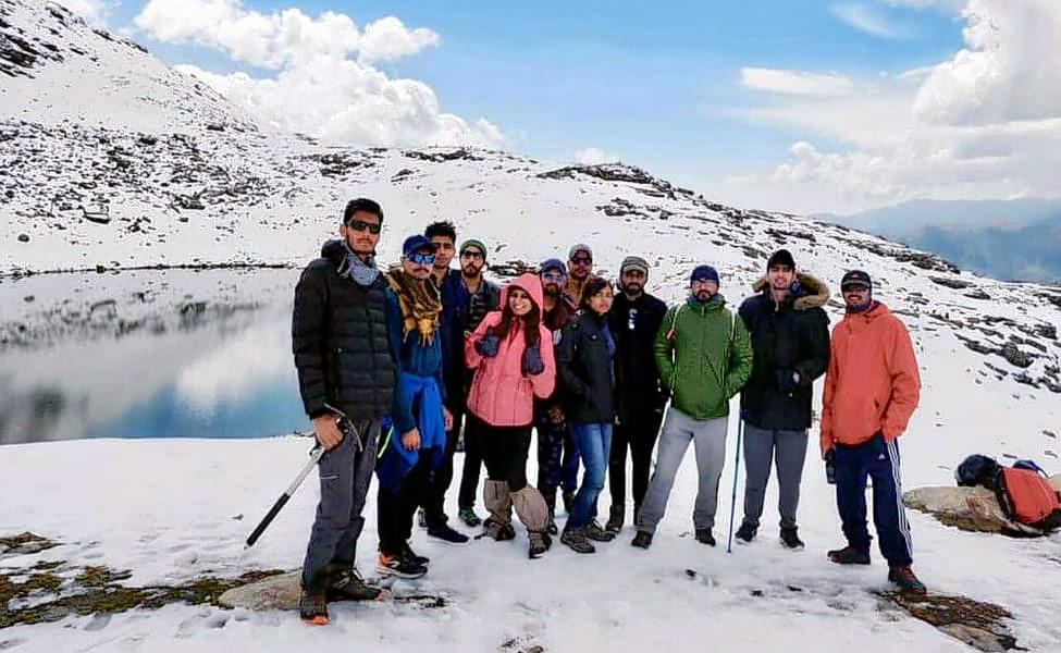 Click pictures with your friends and spend a memorable time during the trek