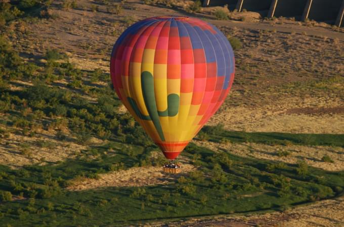 Hot Air Balloon Monument Valley