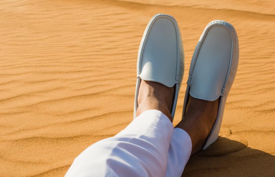 Footwear to wear in Desert Safari