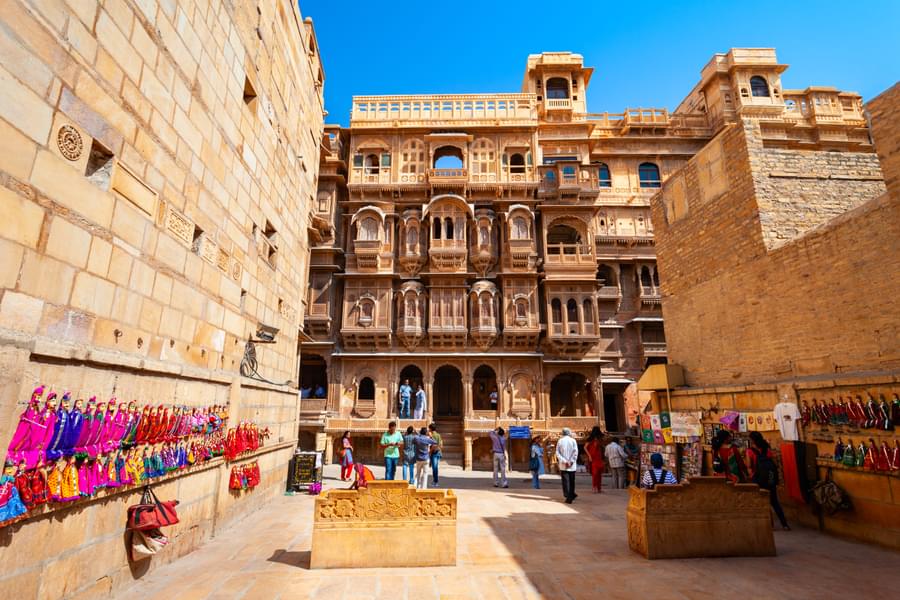 Jaisalmer Half Day City Tour with Jeep Safari & Camel Ride Image