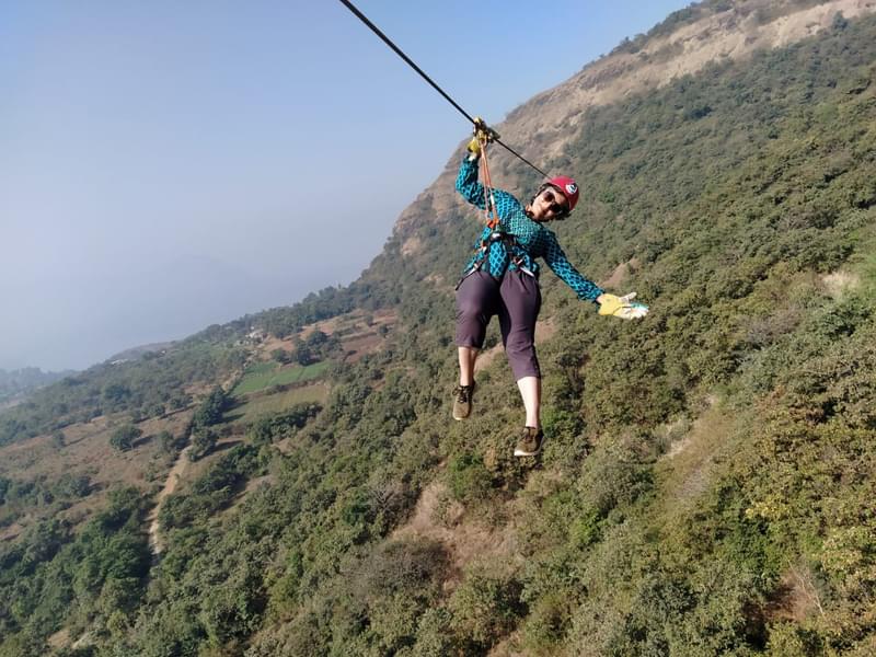 Zipline in Malhar Machi Resort Image