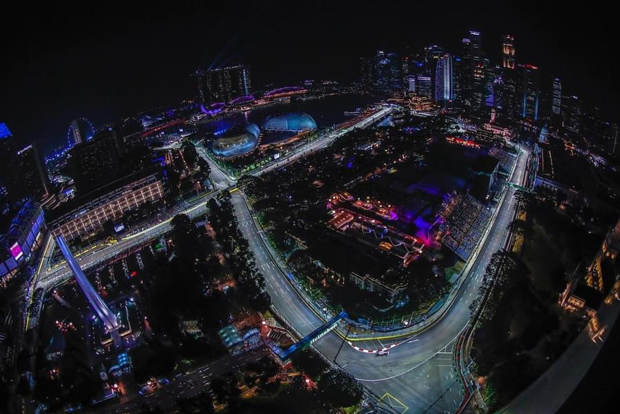 Take in the aerial view of the circuit
