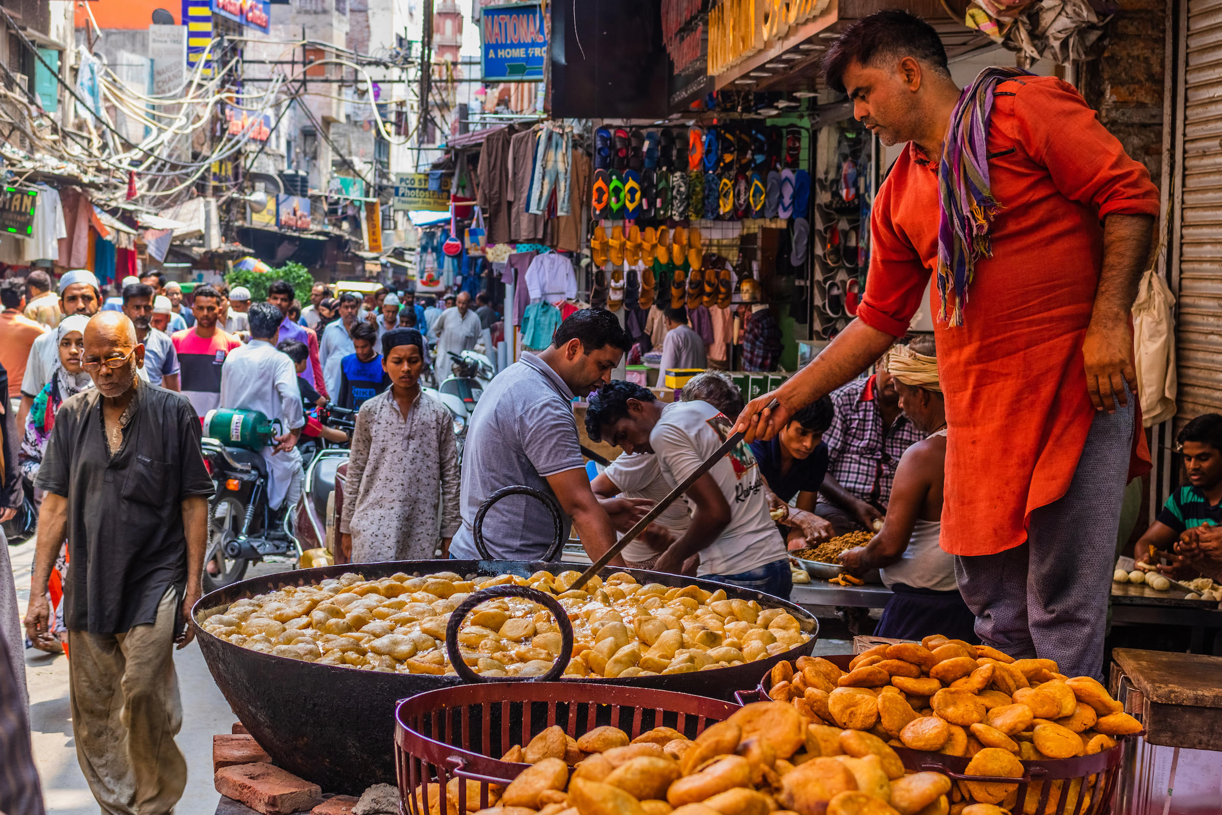 Book the 4-hour Old Delhi Street Food Tour and enjoy tasty delicacies 