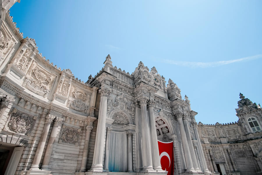 Beautiful Dolmabahce Palace of Istanbul, Turkey
