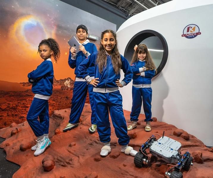 Encourage your kids to become astronauts and make them venture into the deep space