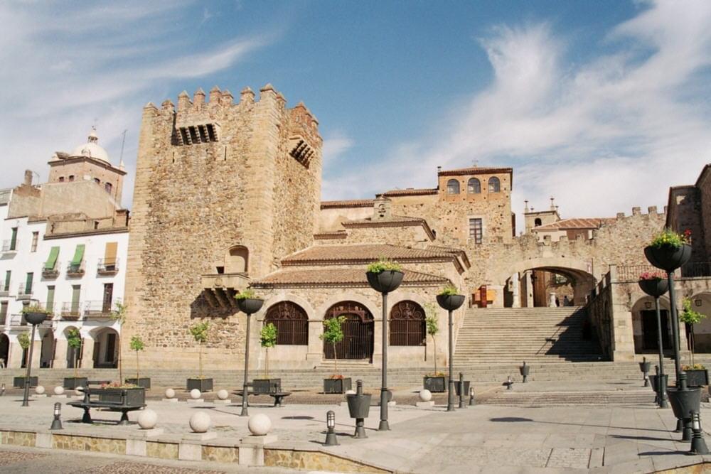 Caceres Plaza Mayor Square Overview