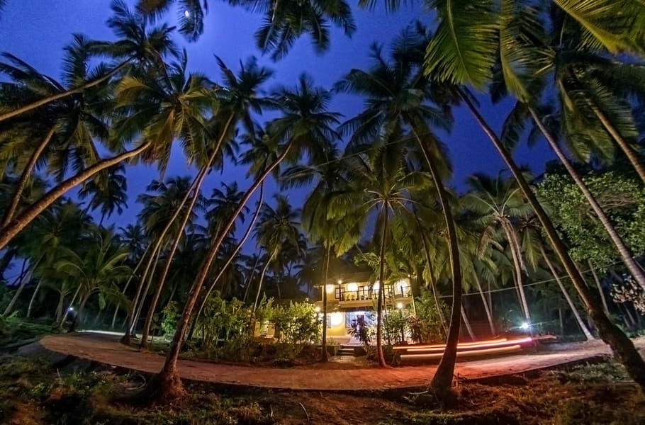 A Riverfront Villa Amidst Coconut Groves In Udupi Image